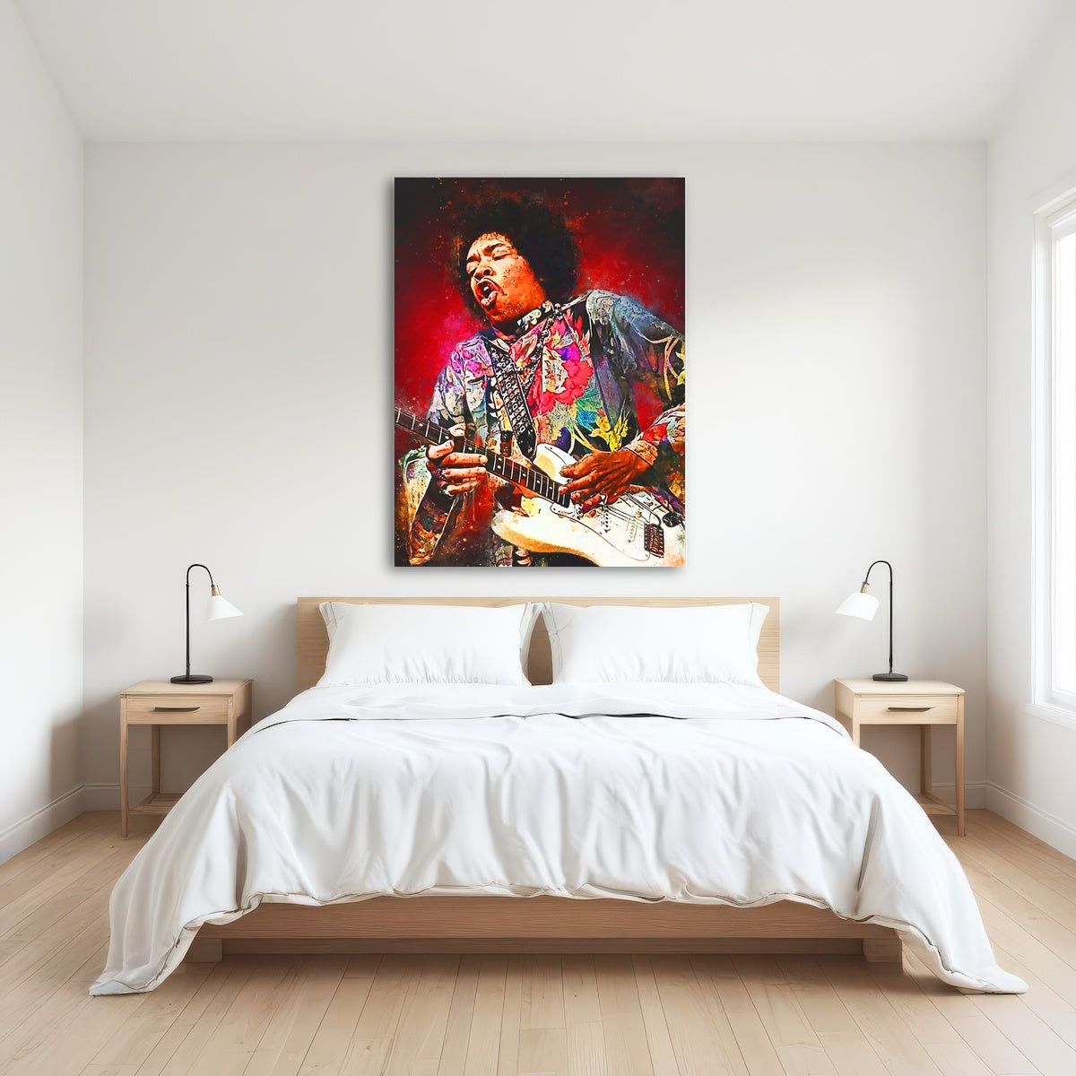 AUTO-MOCKUP ROOM | Jimi Hendrix Rockin