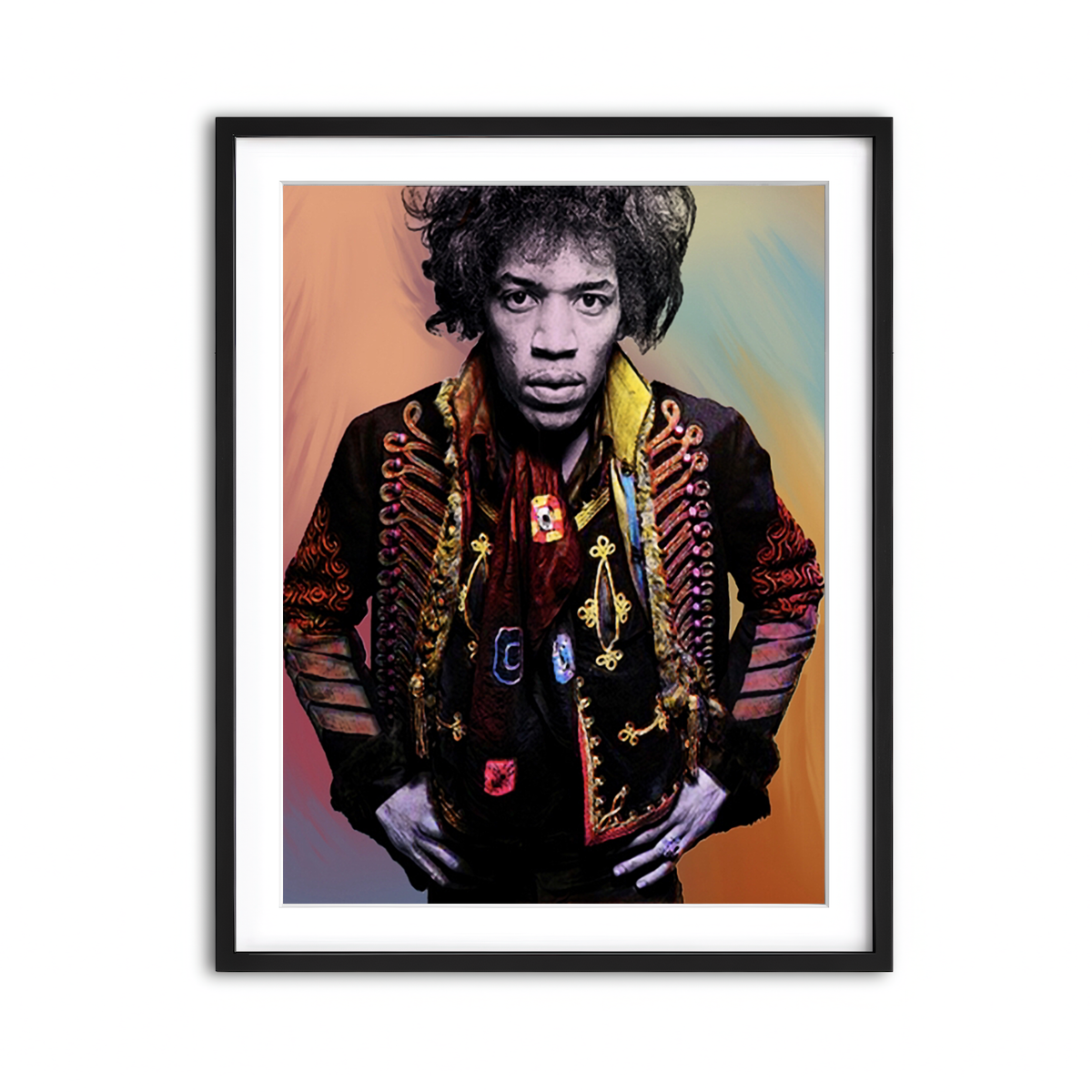 Framed Print 3x4 Black