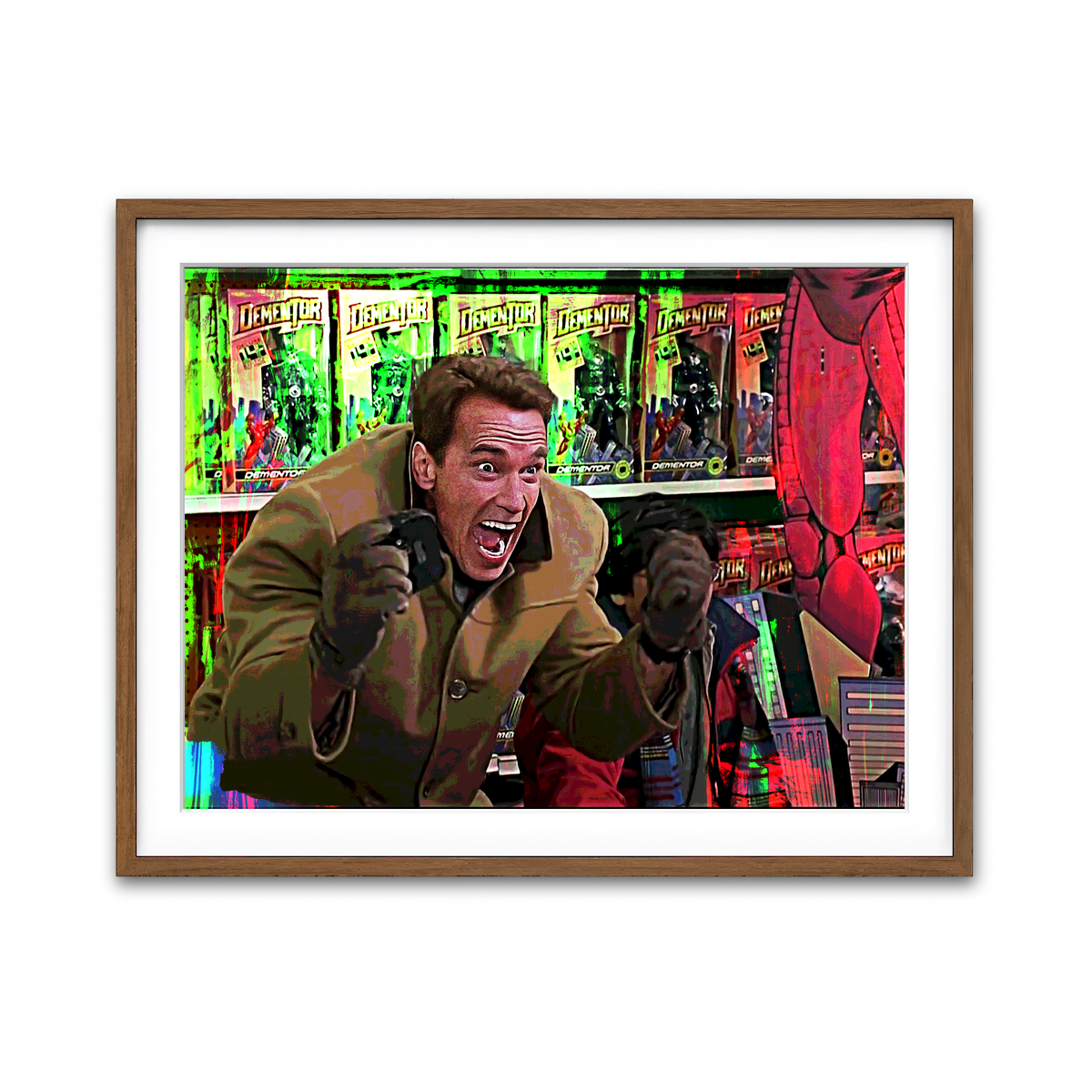 Framed Print 4x3 Walnut