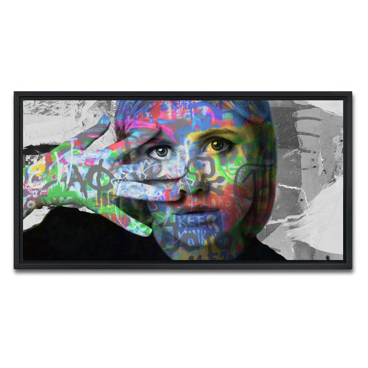 AUTO-MOCKUP WHITE | JoJo | 1 Piece | Black Framed Canvas | group=2x1