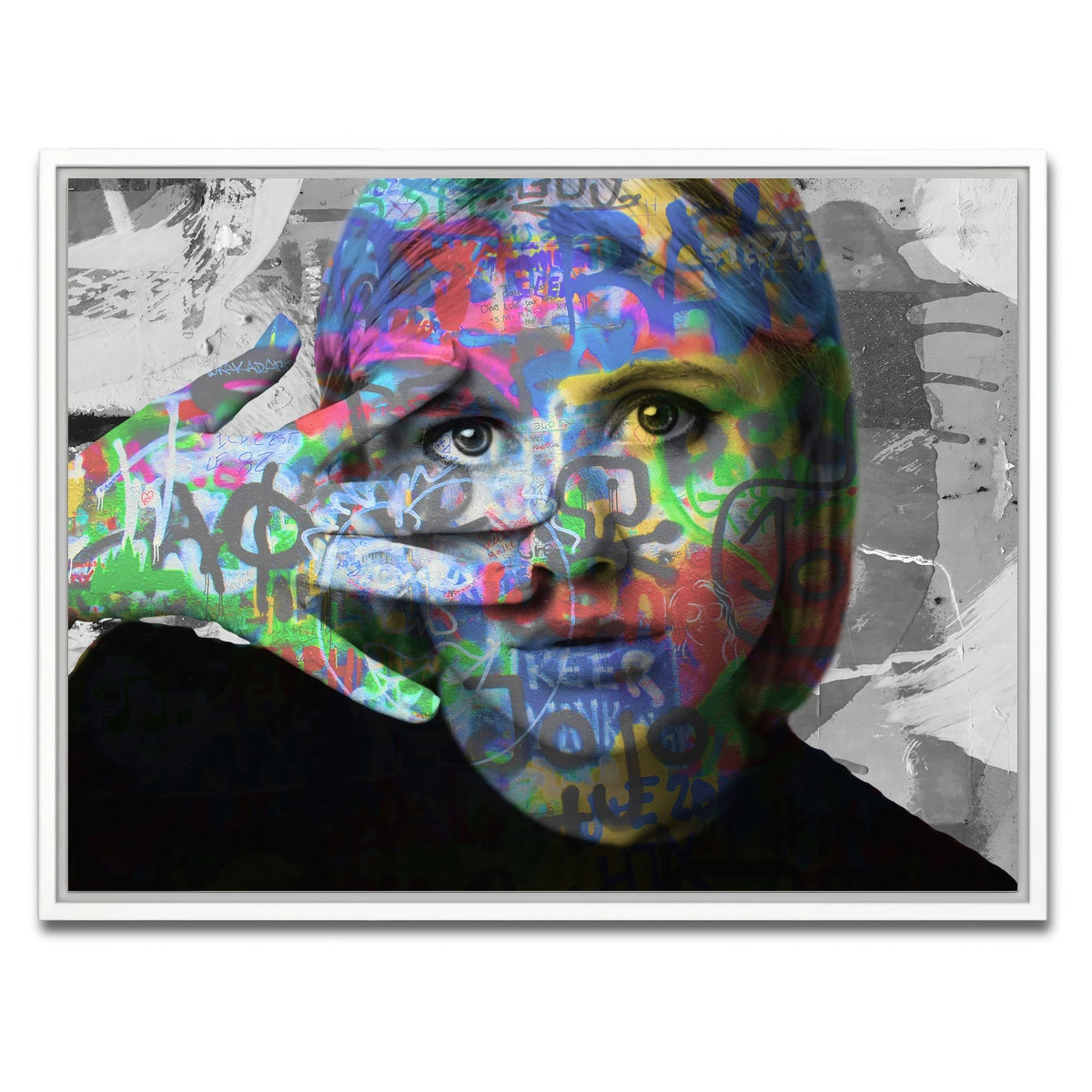 AUTO-MOCKUP WHITE | JoJo | 1 Piece | White Framed Canvas | group=4x3