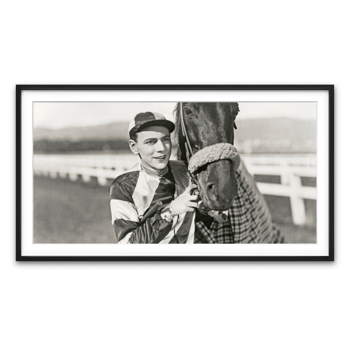 Framed Print 2x1 Black