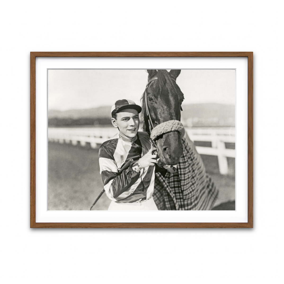 Framed Print 4x3 Walnut