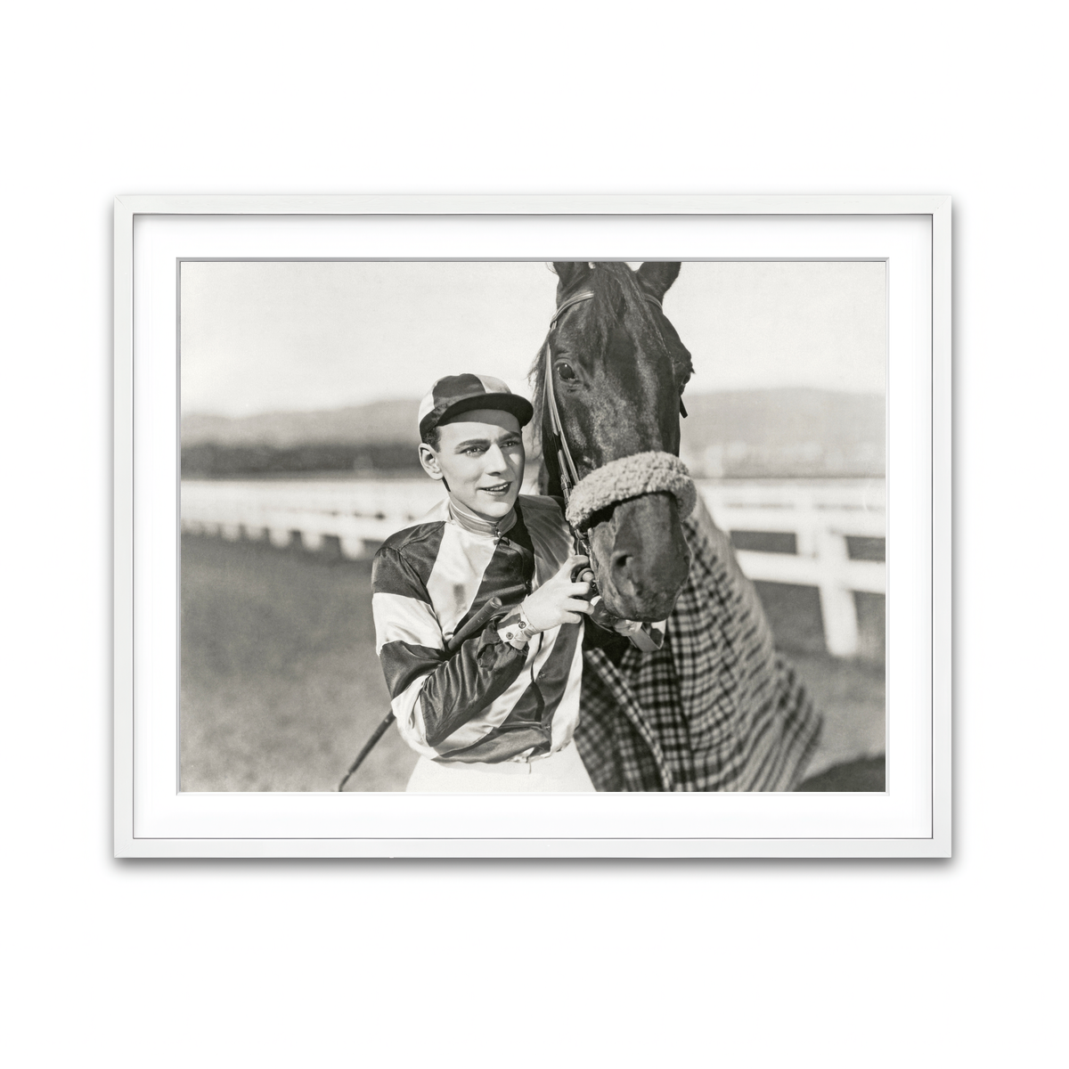 Framed Print 4x3 White