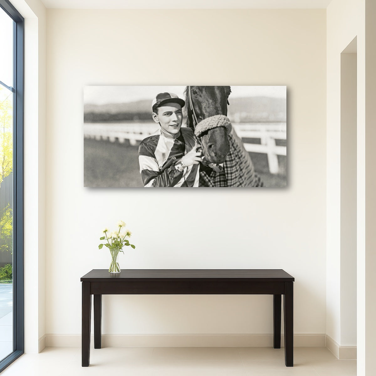 AUTO-MOCKUP ROOM | Jockey & Horse