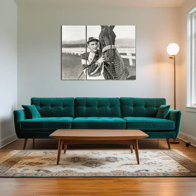 AUTO-MOCKUP ROOM | Jockey & Horse