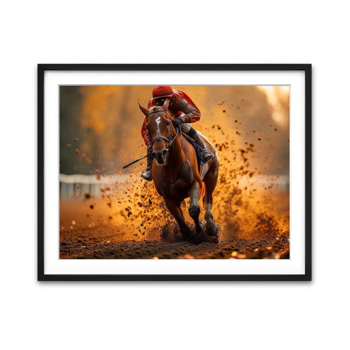 Framed Print 4x3 Black