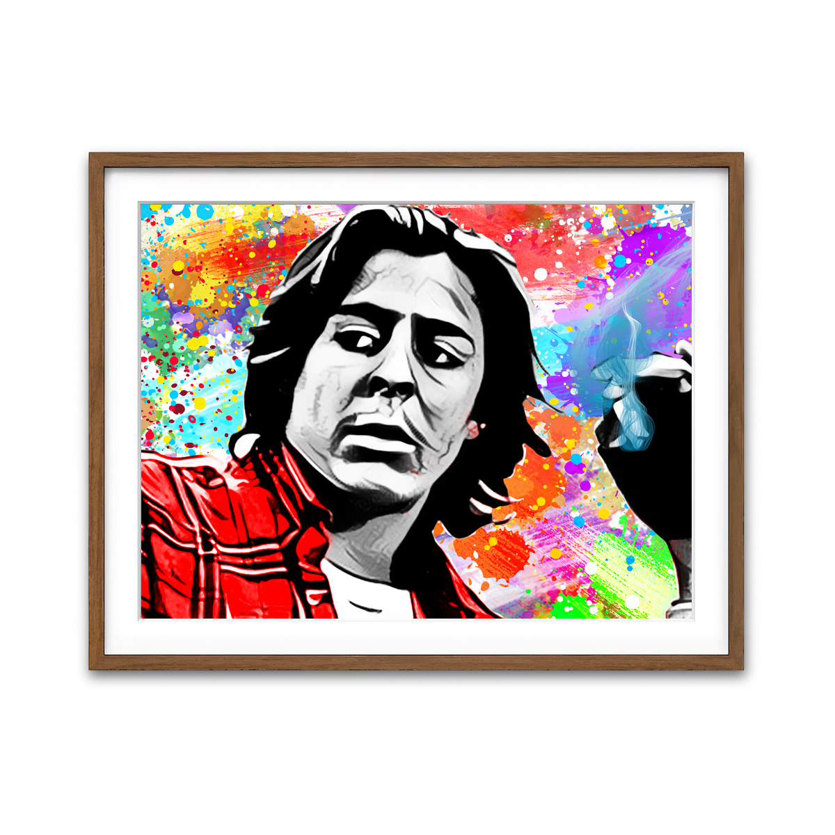 Framed Print 4x3 Walnut