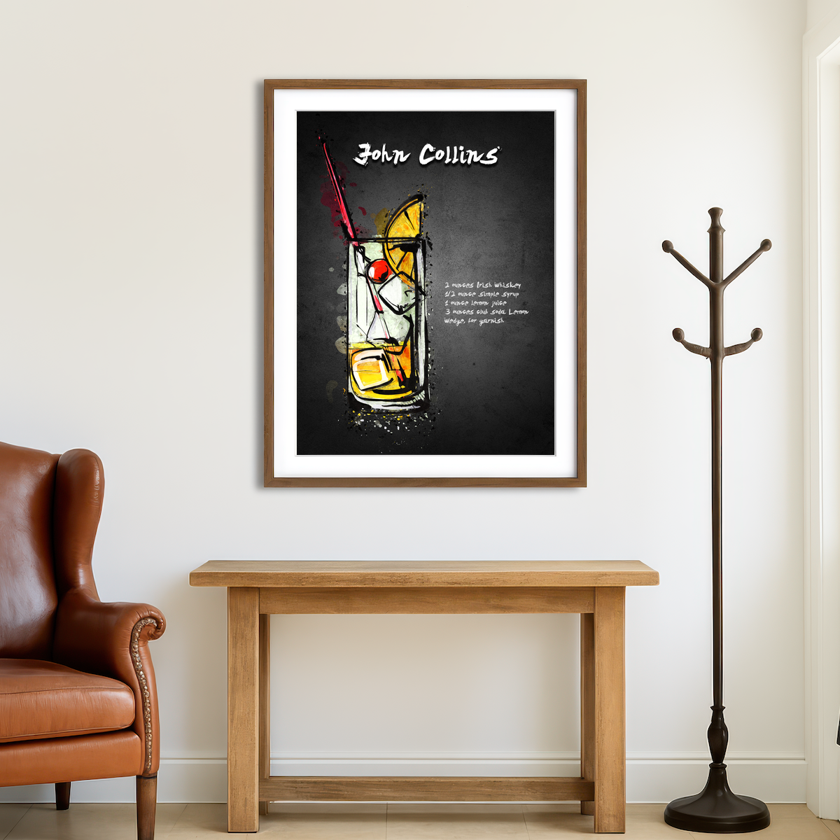 AUTO-MOCKUP ROOM | John Collins Wall Art