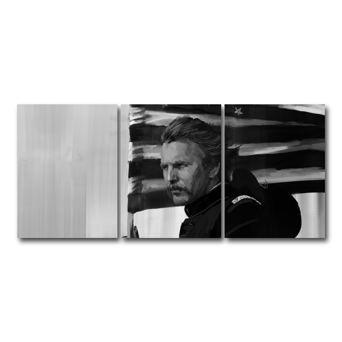 AUTO-MOCKUP WHITE | John Dunbar | 3 Piece | Gallery Wrap Canvas | group=18x24