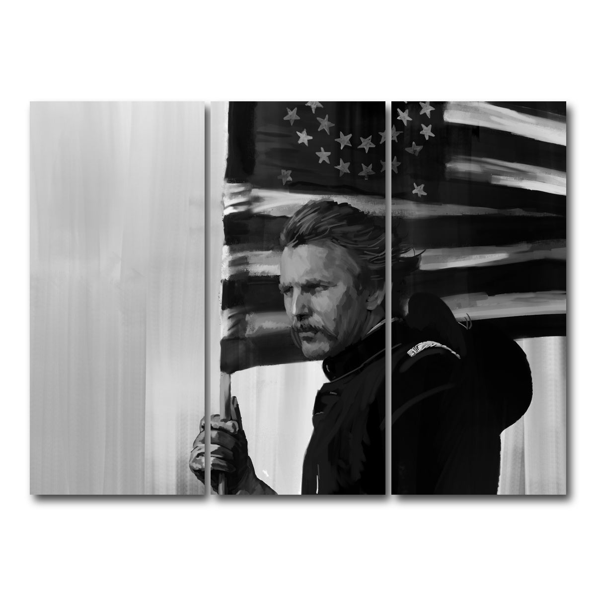 AUTO-MOCKUP WHITE | John Dunbar | 3 Piece | Gallery Wrap Canvas | group=8x18