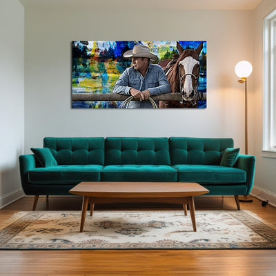 AUTO-MOCKUP ROOM | John Dutton & Horse