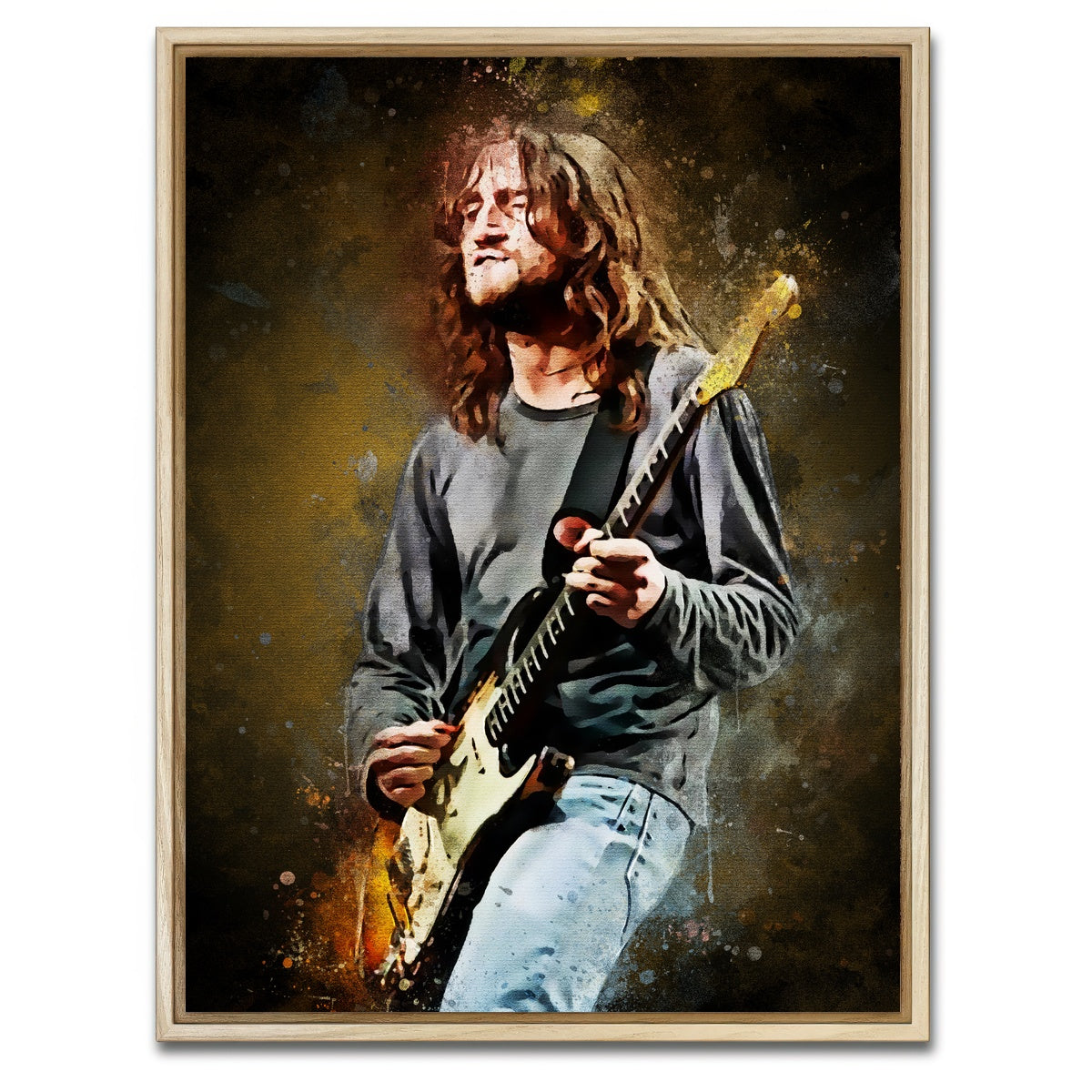 AUTO-MOCKUP WHITE | John Frusciente | 1 Piece | Natural Framed Canvas | group=3x4