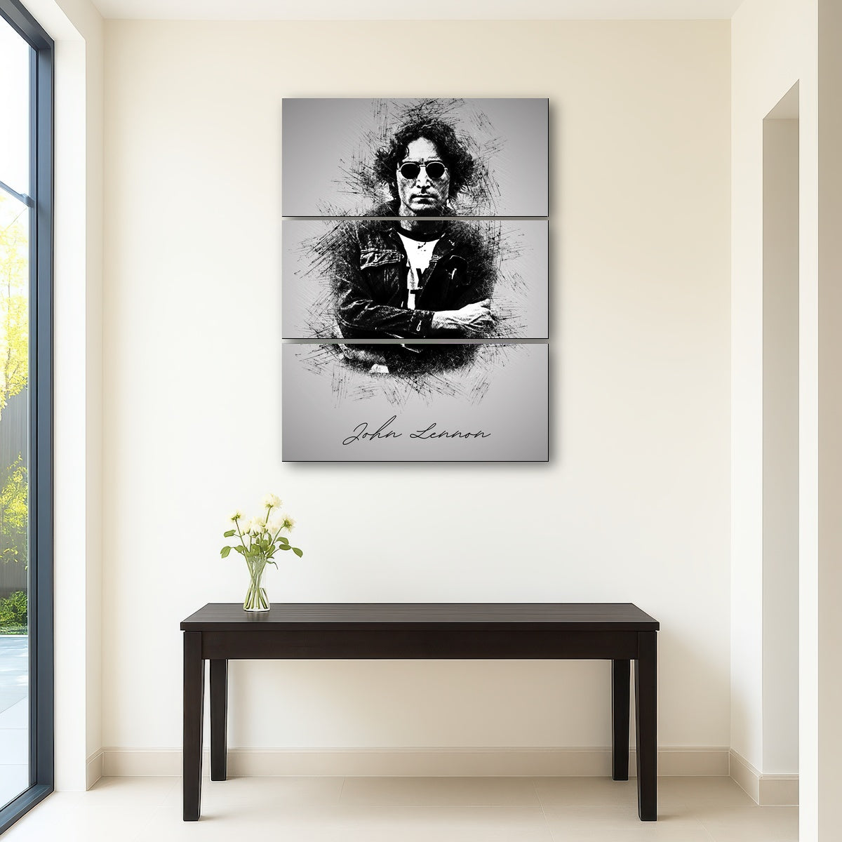 AUTO-MOCKUP ROOM | John Lennon Sketch