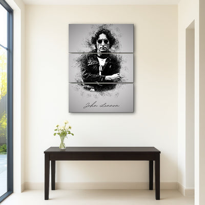 AUTO-MOCKUP ROOM | John Lennon Sketch