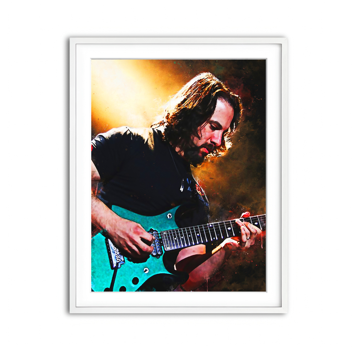 Framed Print 3x4 White