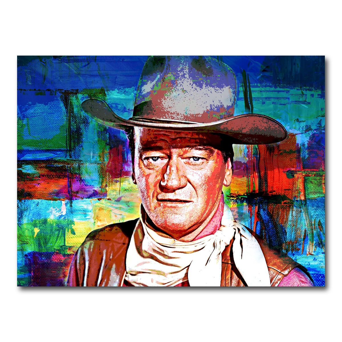 AUTO-MOCKUP WHITE | John Wayne | 1 Piece | Gallery Wrap Canvas | group=4x3
