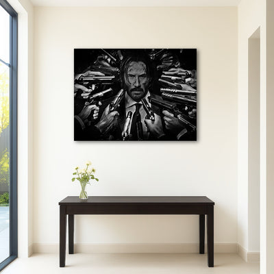 AUTO-MOCKUP ROOM | John Wick Grayscale