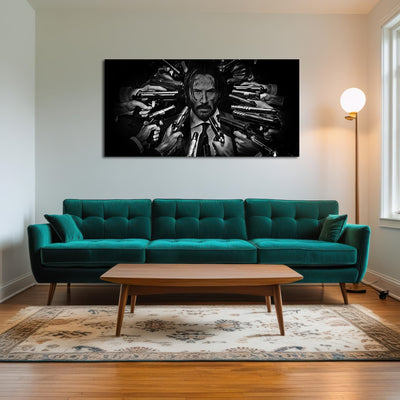 AUTO-MOCKUP ROOM | John Wick Grayscale