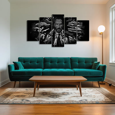 AUTO-MOCKUP ROOM | John Wick Grayscale