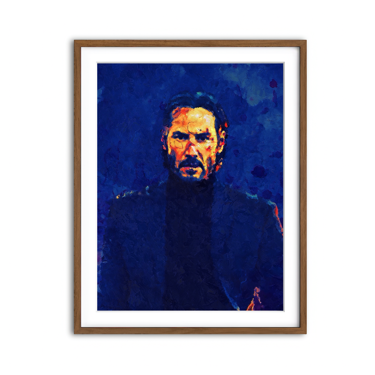 Framed Print 3x4 Walnut