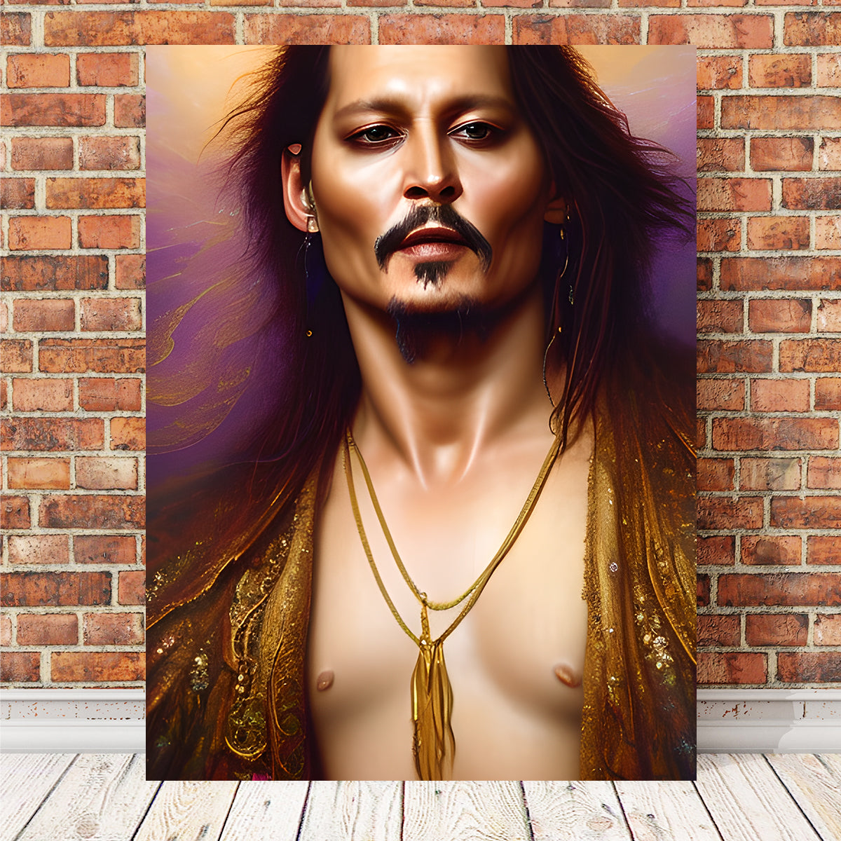 Johnny Depp Sexy Wall Art