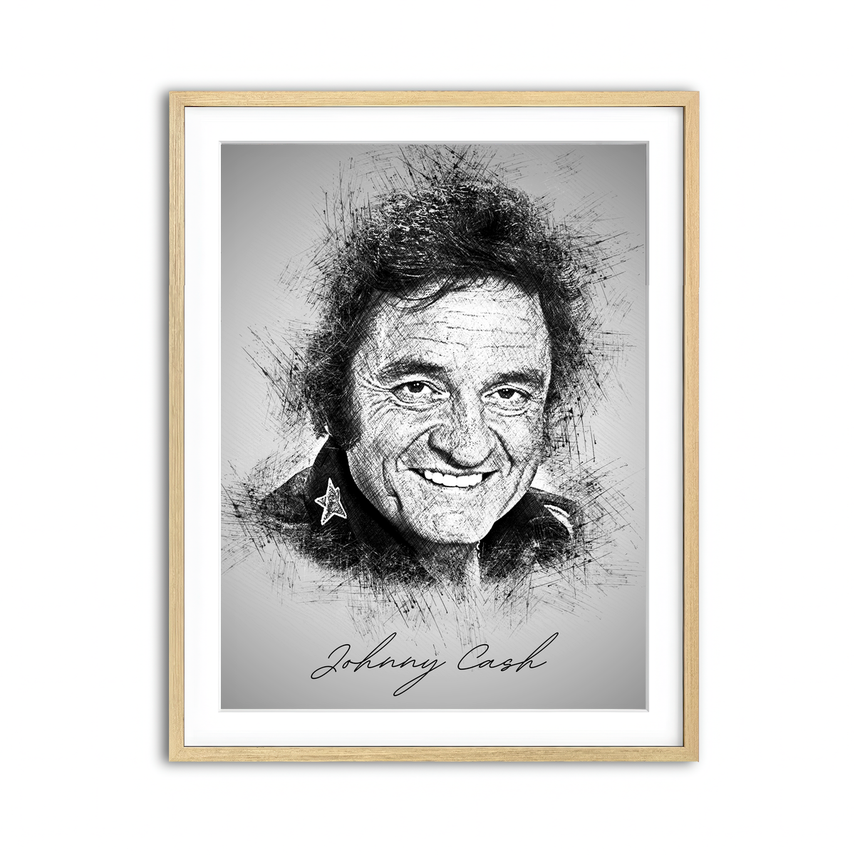 Framed Print 3x4 Natural