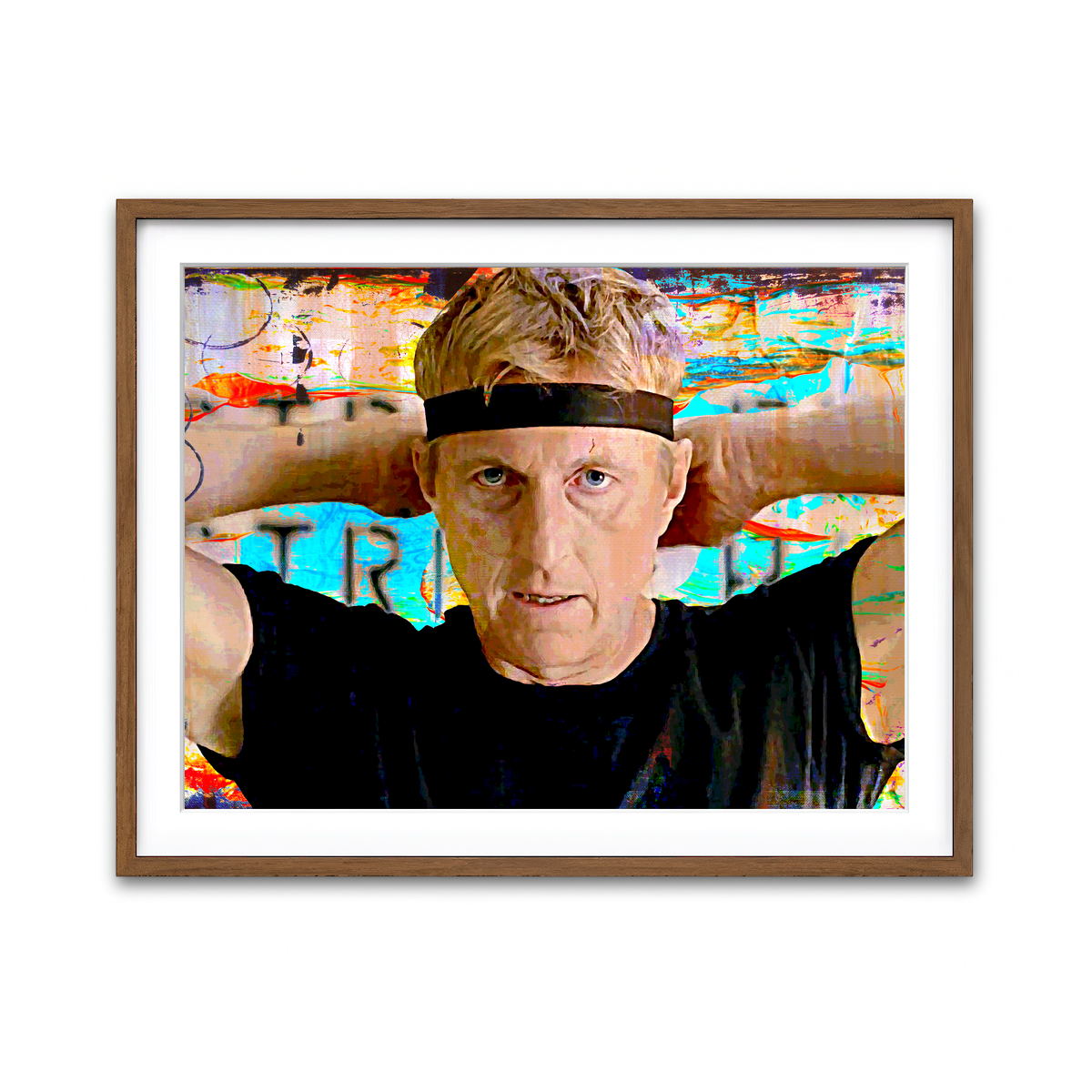 Framed Print 4x3 Walnut