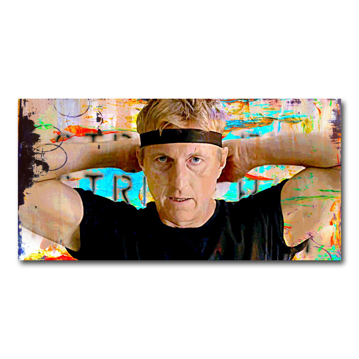 AUTO-MOCKUP WHITE | Johnny Lawrence | 1 Piece | Gallery Wrap Canvas | group=2x1