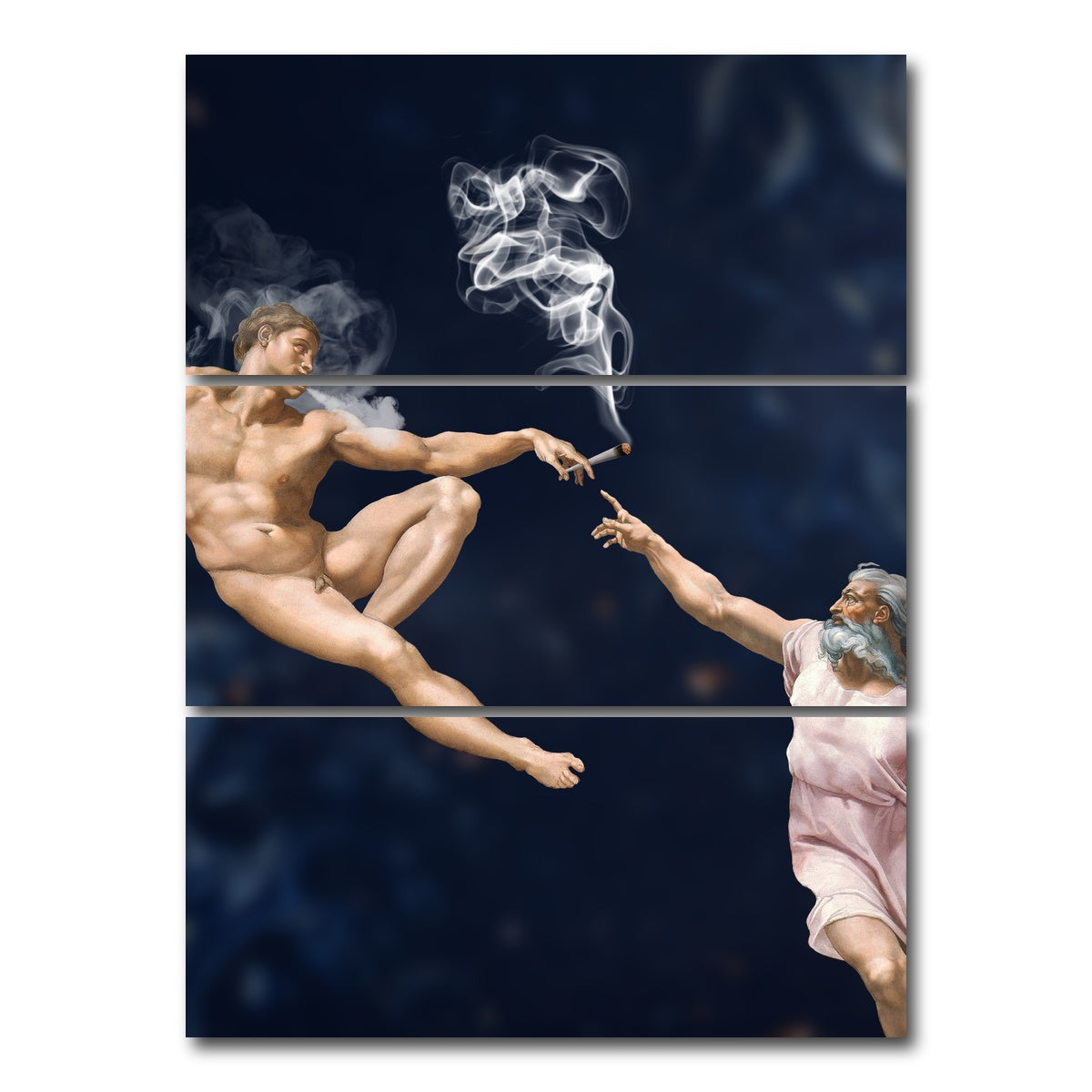 AUTO-MOCKUP WHITE | Joint Venture | 3 Piece | Gallery Wrap Canvas | group=8x18_stacked