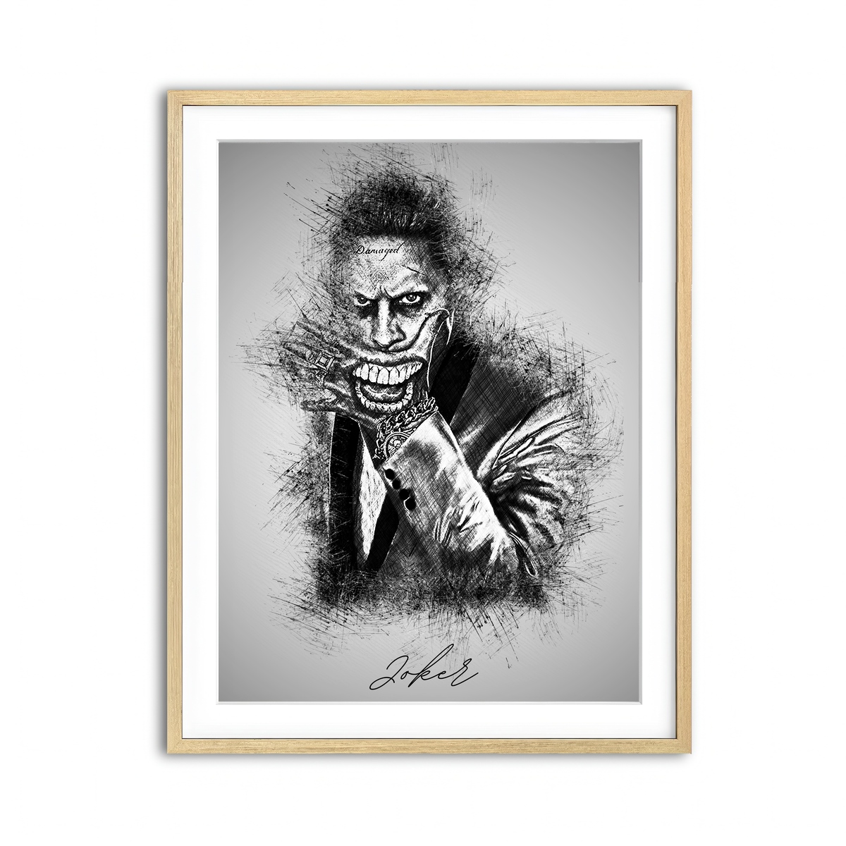 Framed Print 3x4 Natural