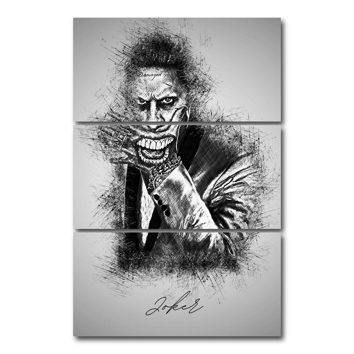 AUTO-MOCKUP WHITE | Joker 2 | 3 Piece | Gallery Wrap Canvas | group=12x24_stacked