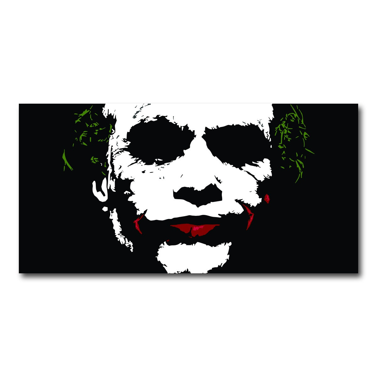 AUTO-MOCKUP WHITE | Joker Splatter | 1 Piece | Gallery Wrap Canvas | group=2x1