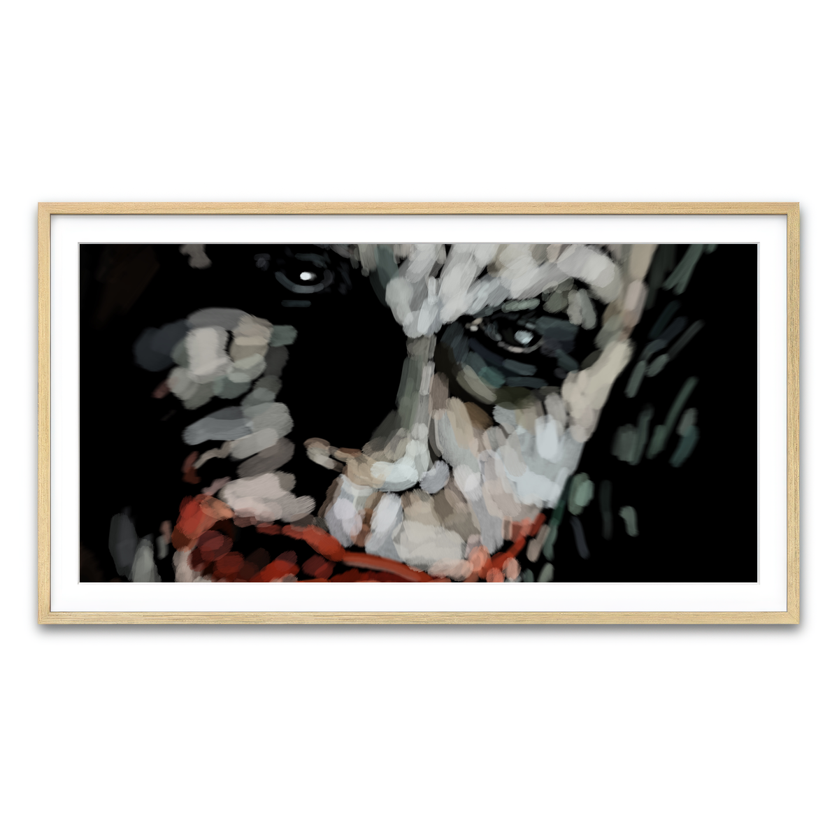 Framed Print 2x1 Natural