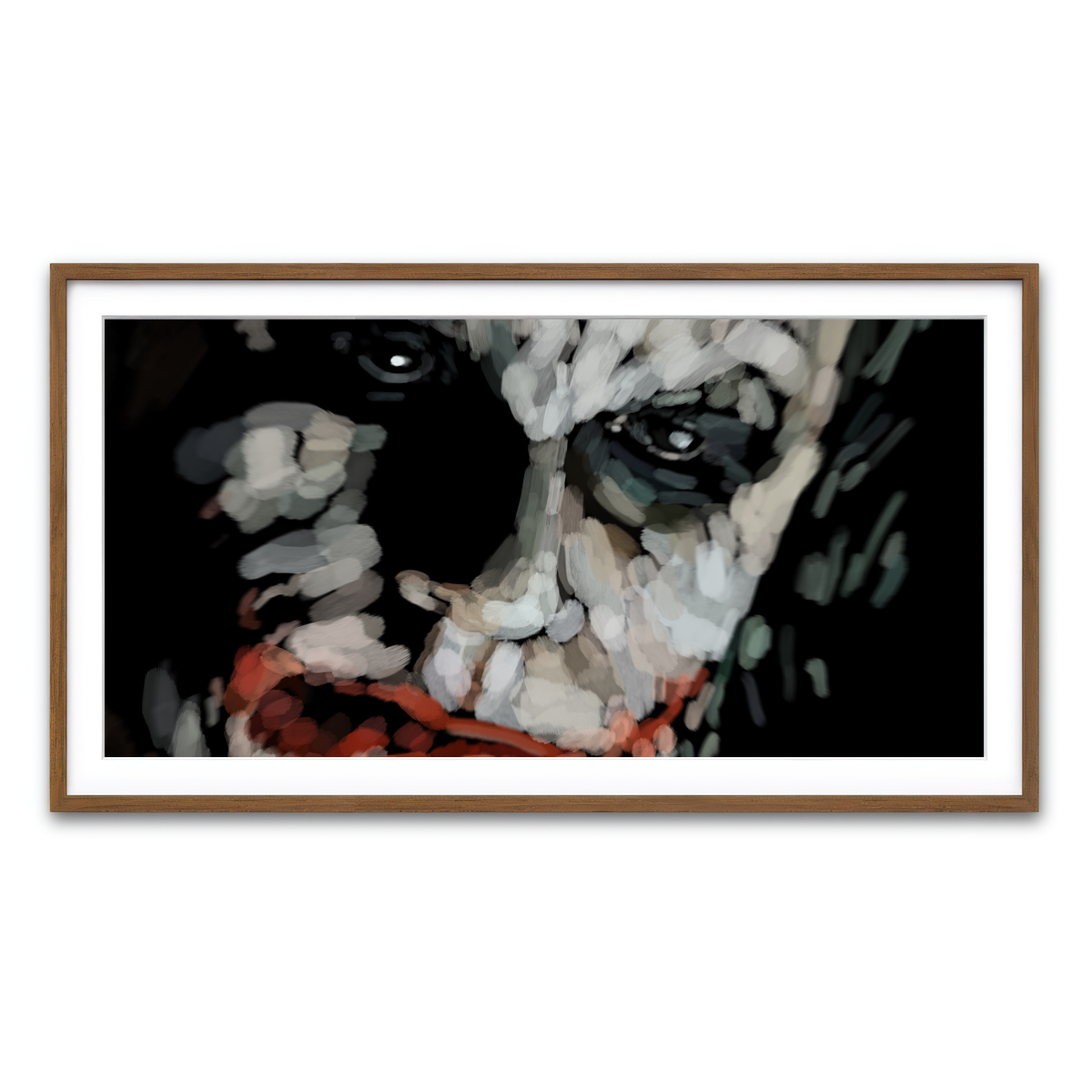 Framed Print 2x1 Walnut