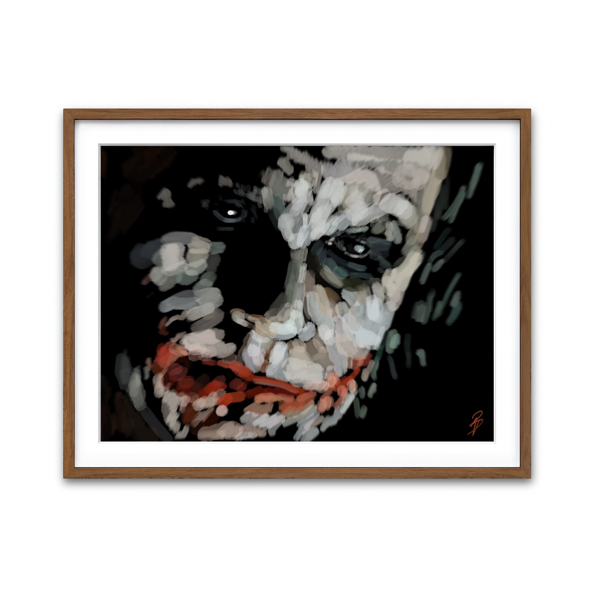 Framed Print 4x3 Walnut