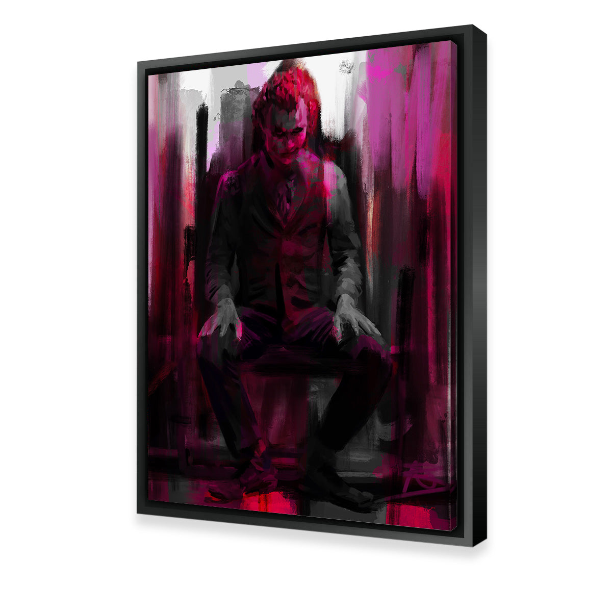 Joker Purple Wall Art