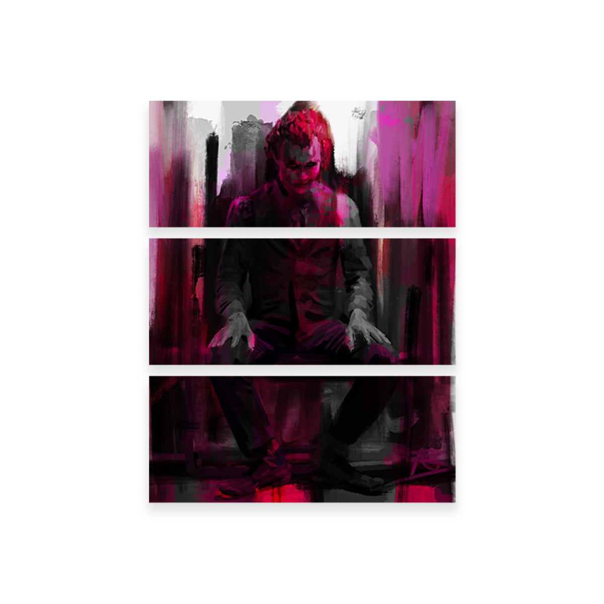 Joker Purple Wall Art