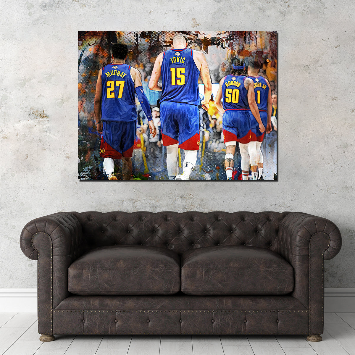 Nuggets Core Four Wall Art