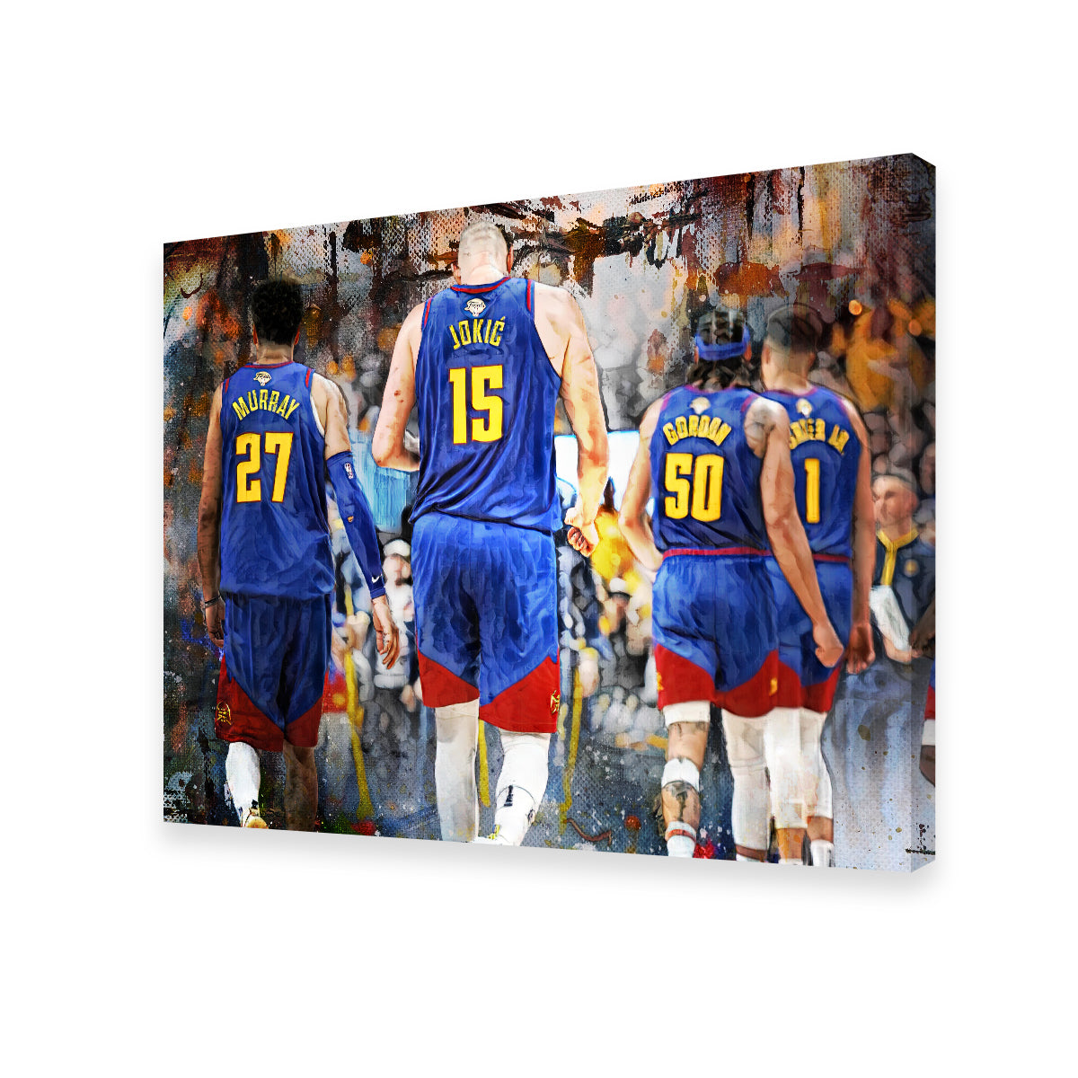 Nuggets Core Four Wall Art