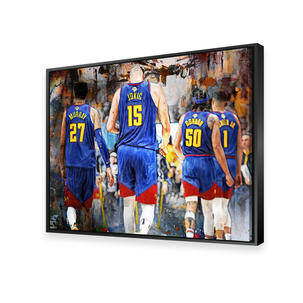 Nuggets Core Four Wall Art