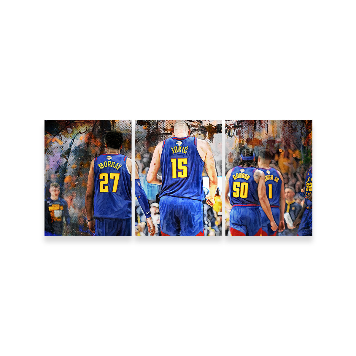 Nuggets Core Four Wall Art