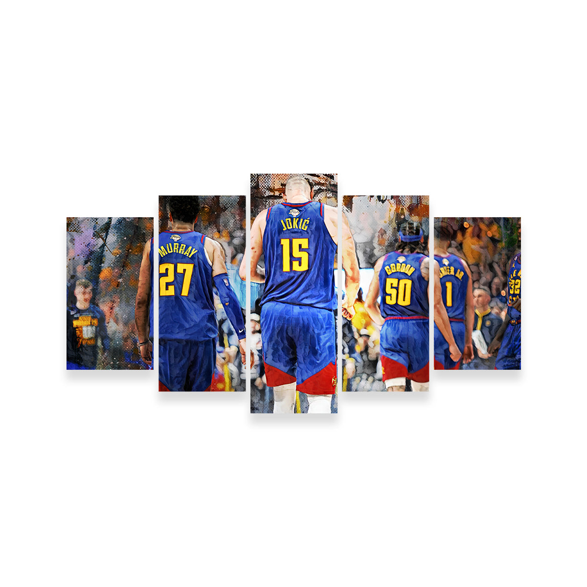 Nuggets Core Four Wall Art