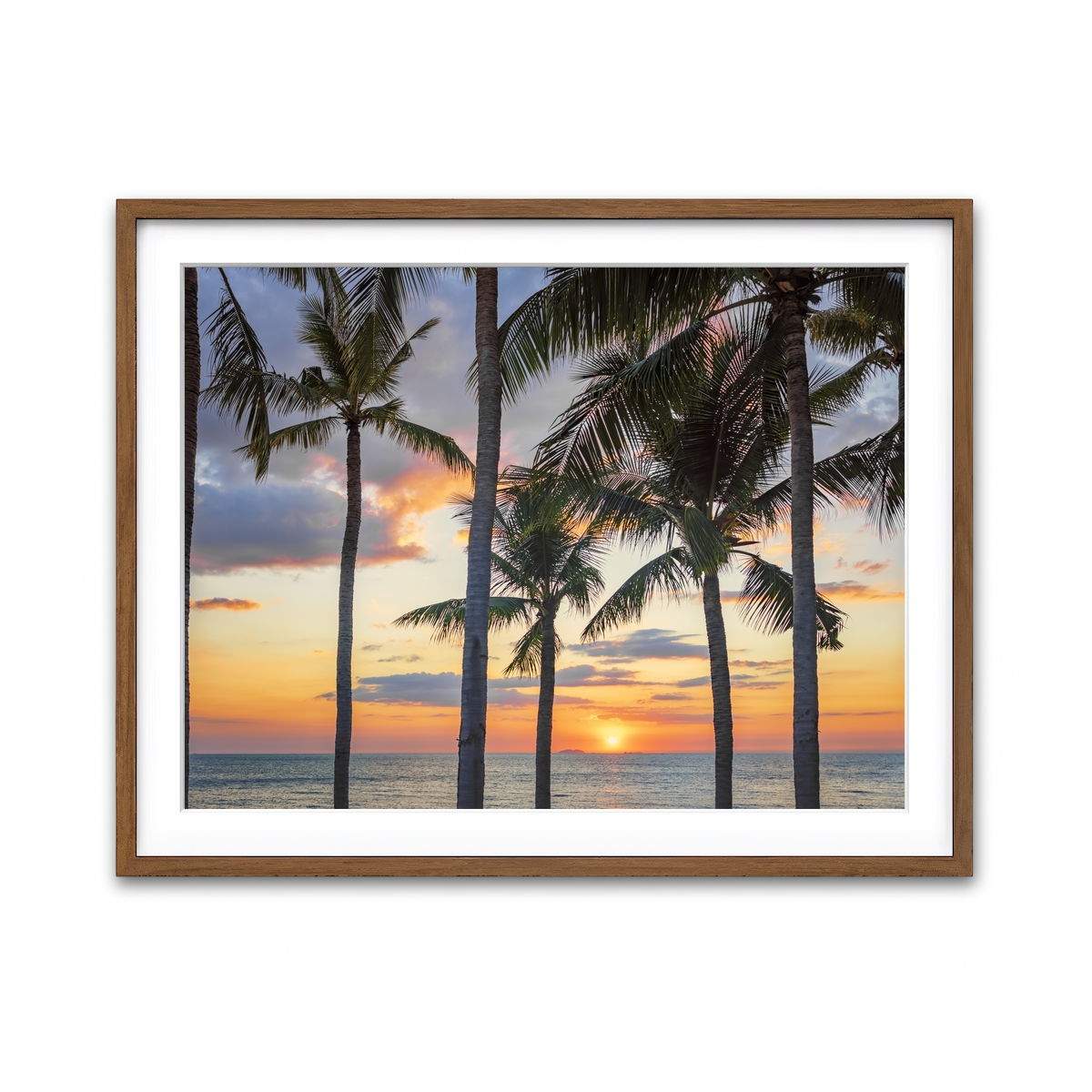 Framed Print 4x3 Walnut