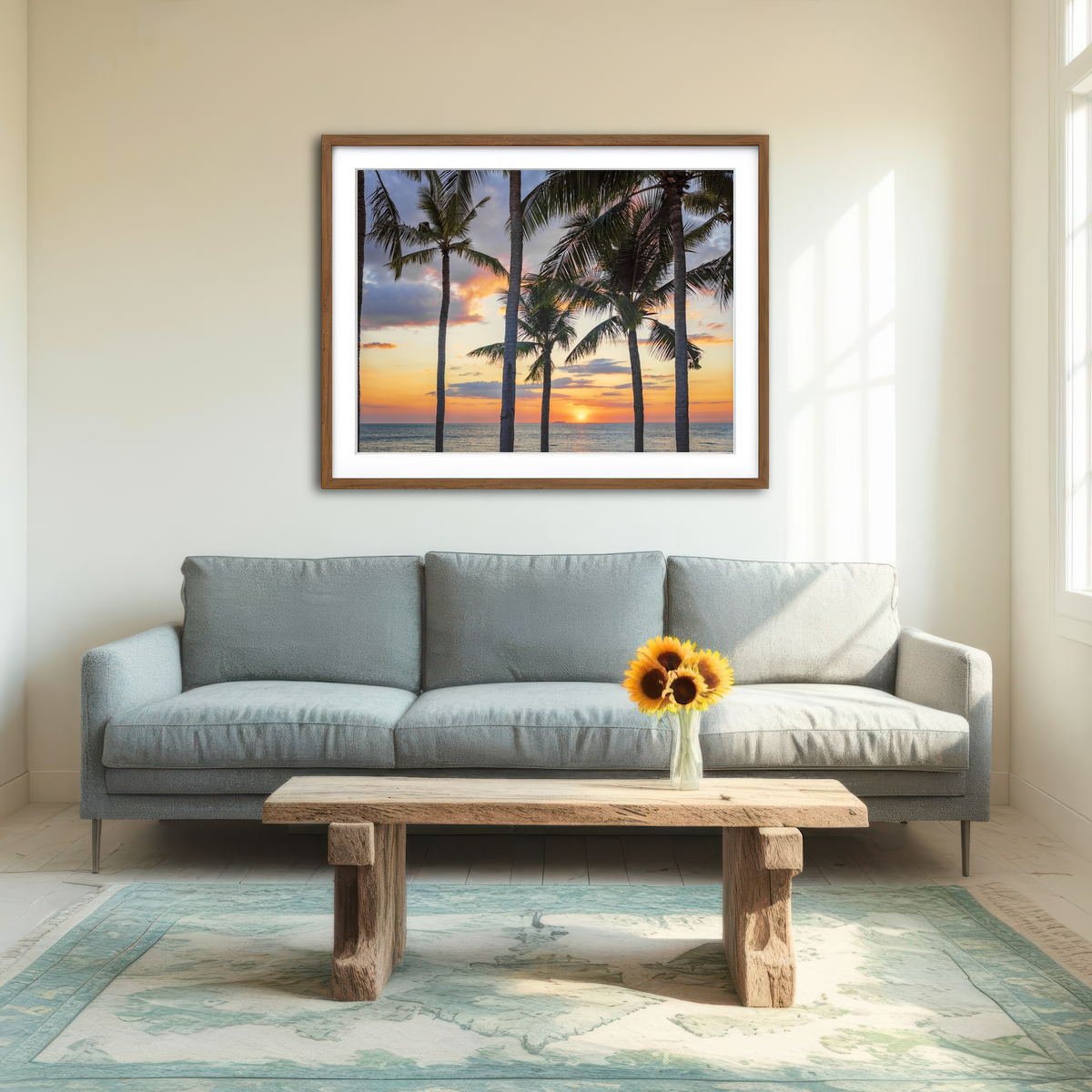AUTO-MOCKUP ROOM | Jomtien Sunset Wall Art
