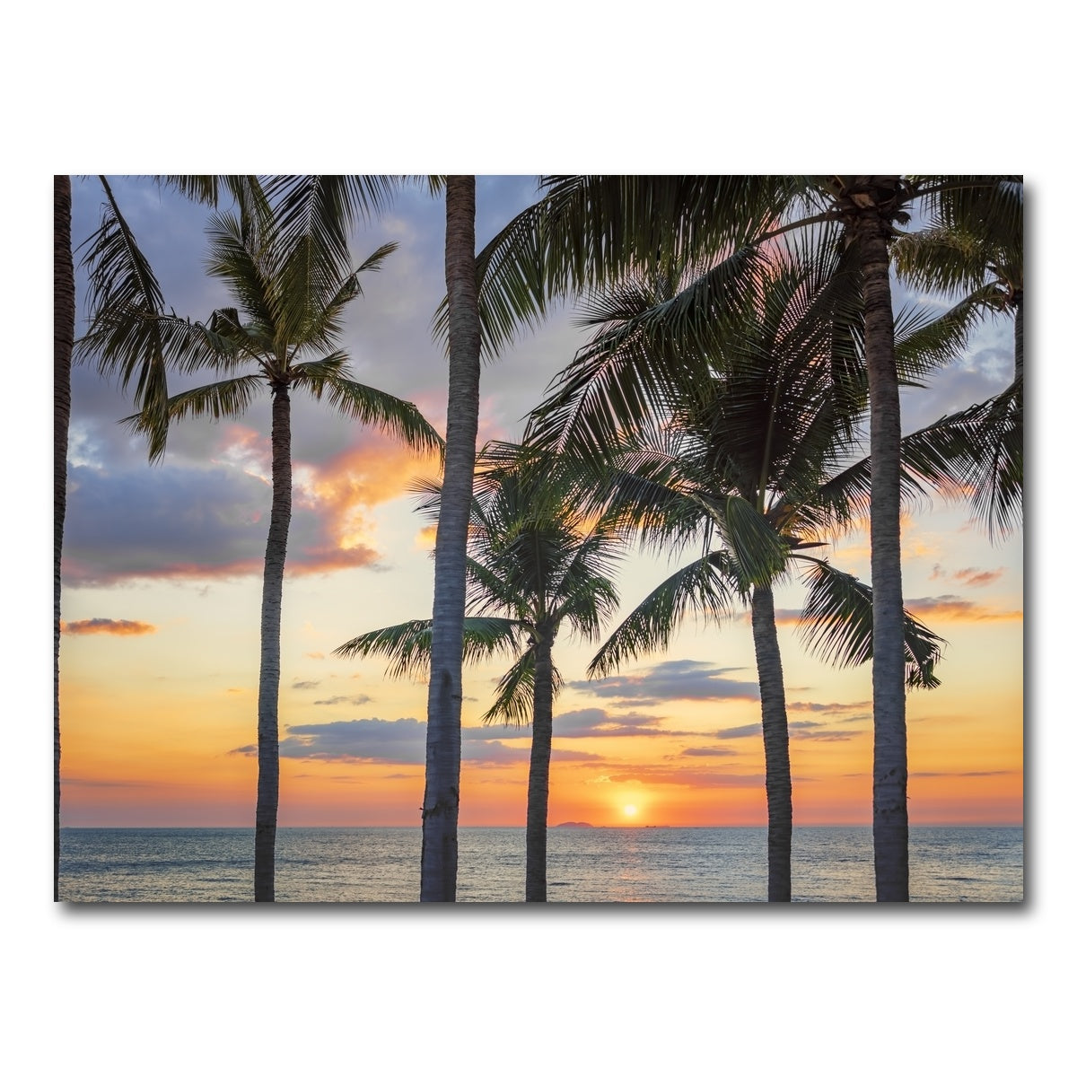 AUTO-MOCKUP WHITE | Jomtien Sunset | 1 Piece | Gallery Wrap Canvas | group=4x3