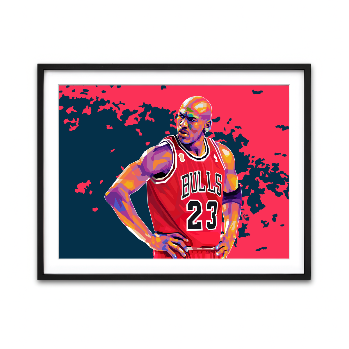 Framed Print 4x3 Black