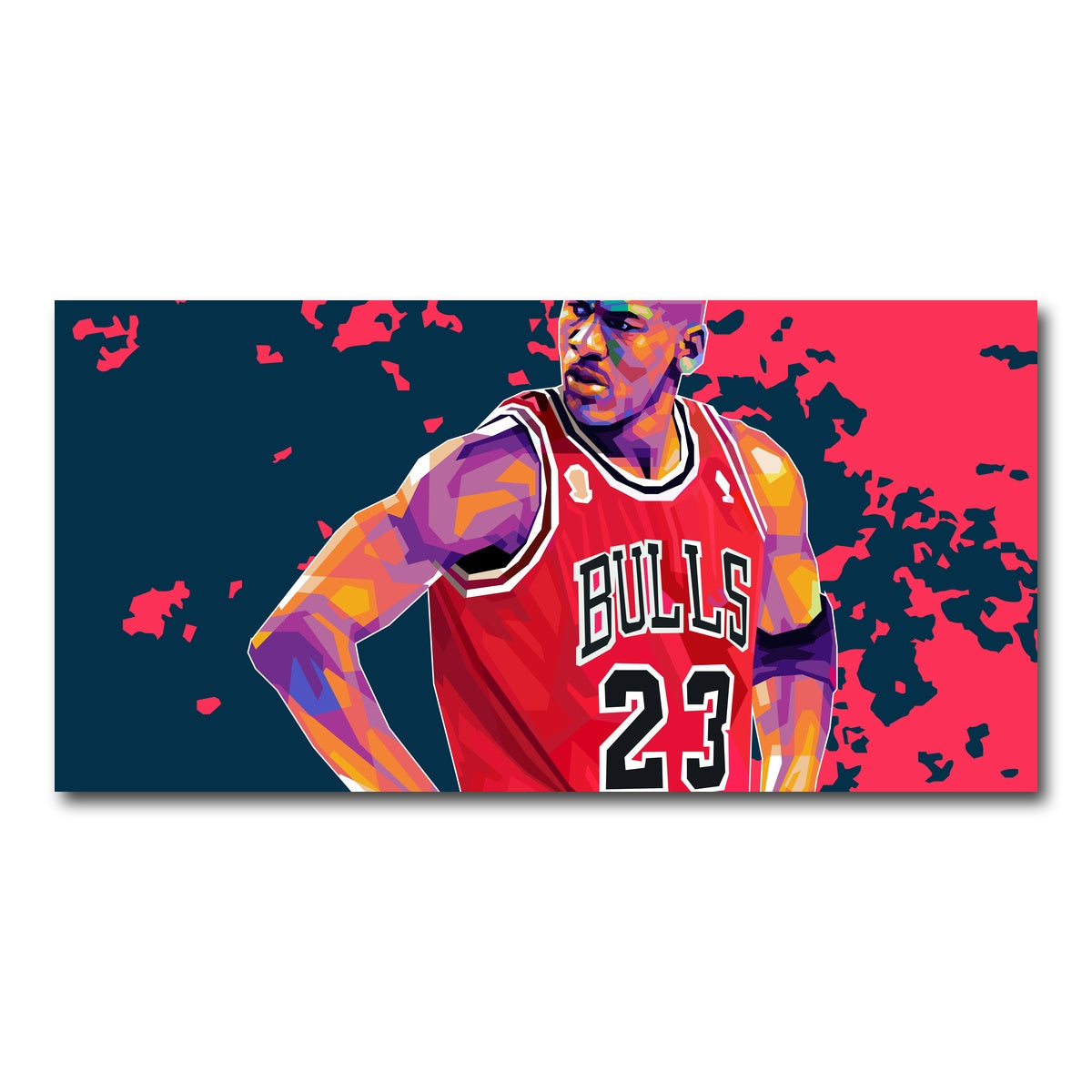AUTO-MOCKUP WHITE | Jordan 23 | 1 Piece | Gallery Wrap Canvas | group=2x1
