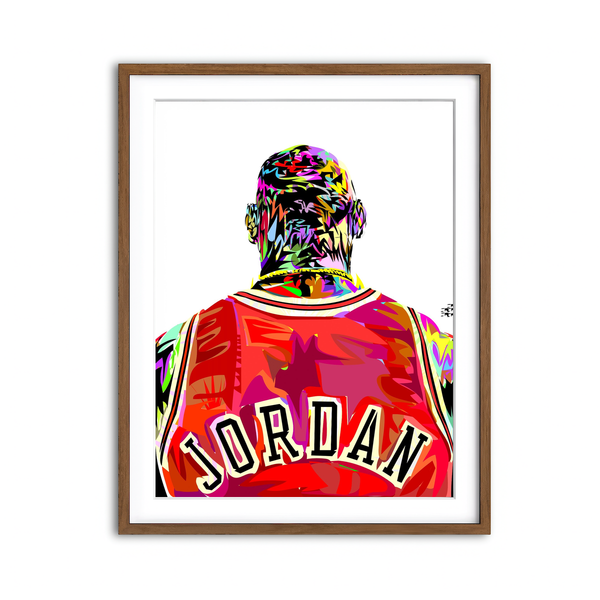 Framed Print 3x4 Walnut