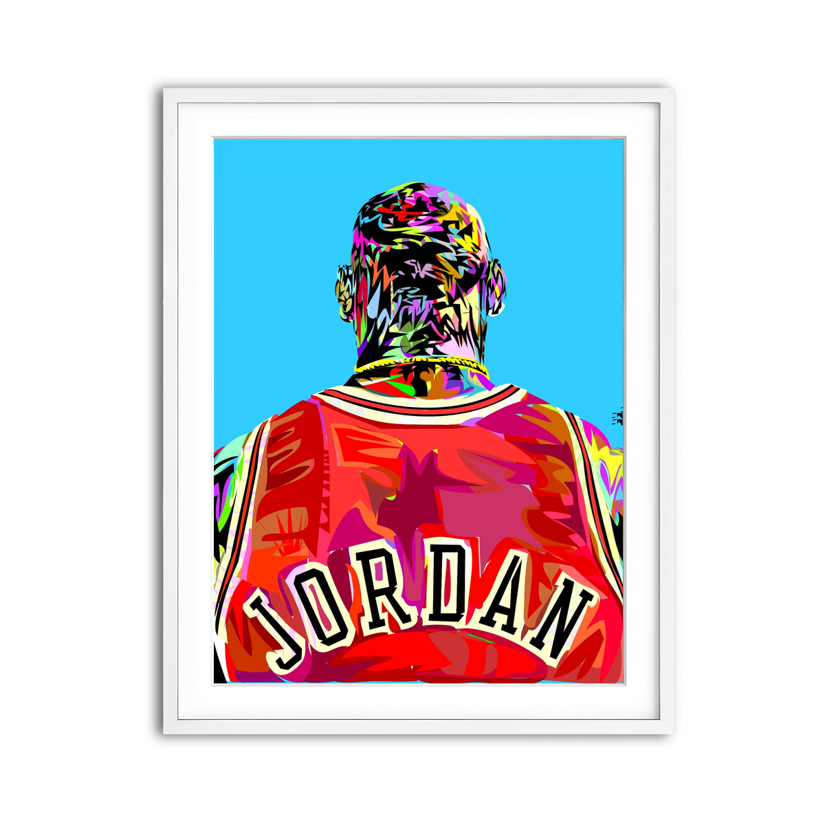 Framed Print 3x4 White